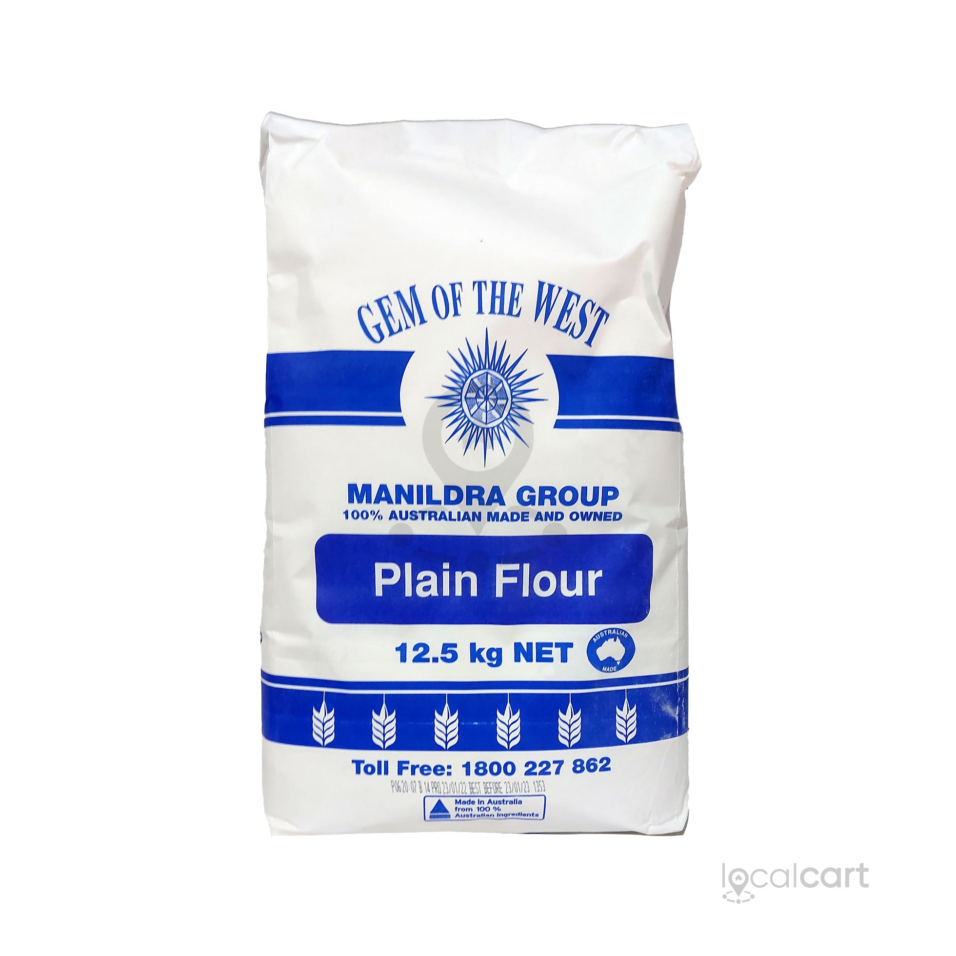 Manildra Plain Flour 12.5kg – LocalCart