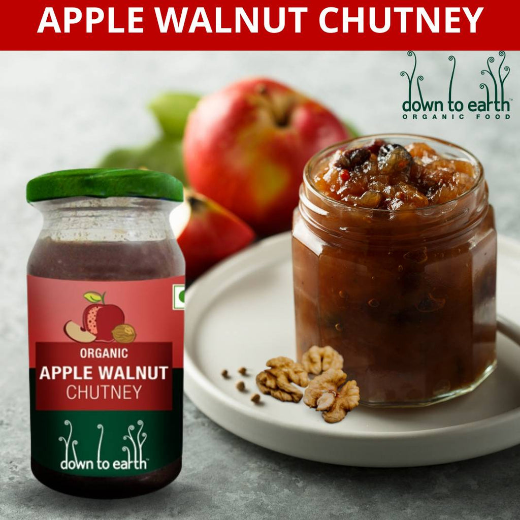 Organic Apple Walnut Chutney